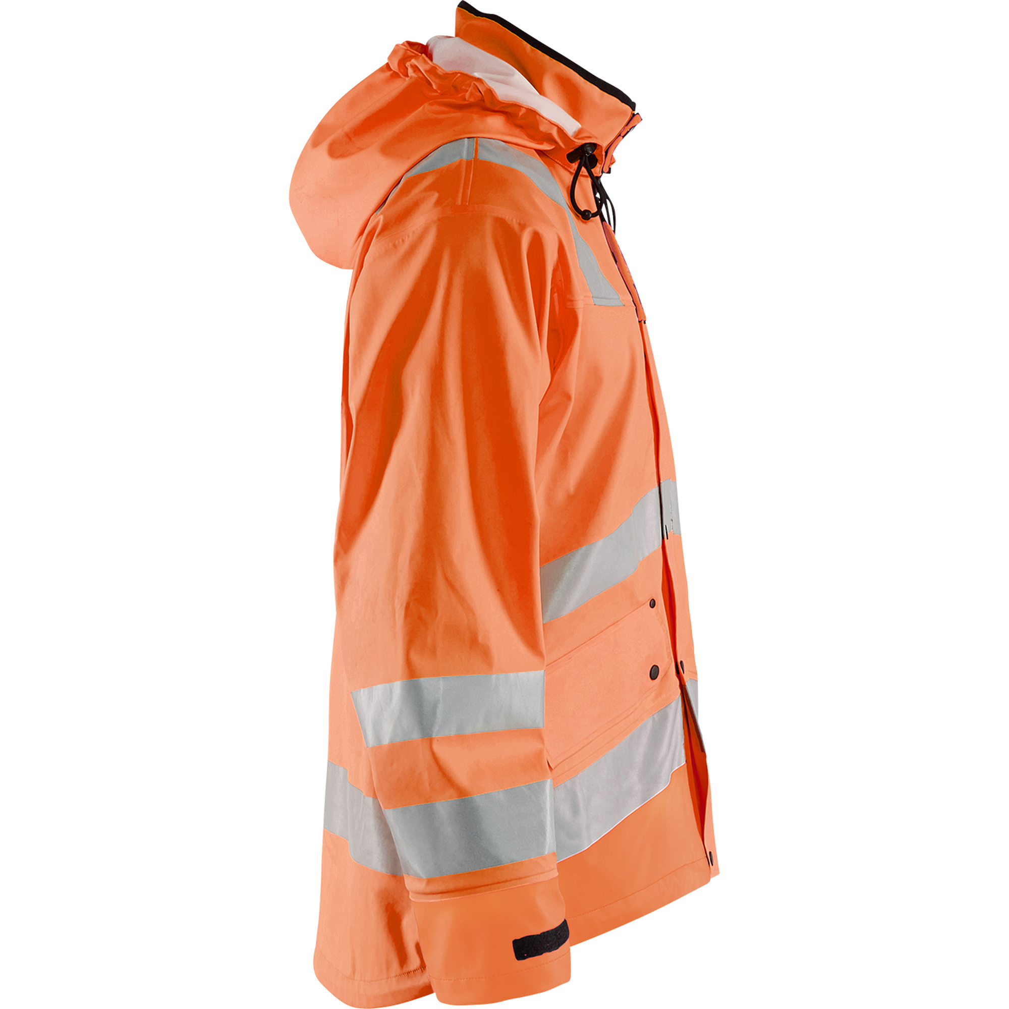 Blaklader High Vis Rain Jacket, Orange (2)