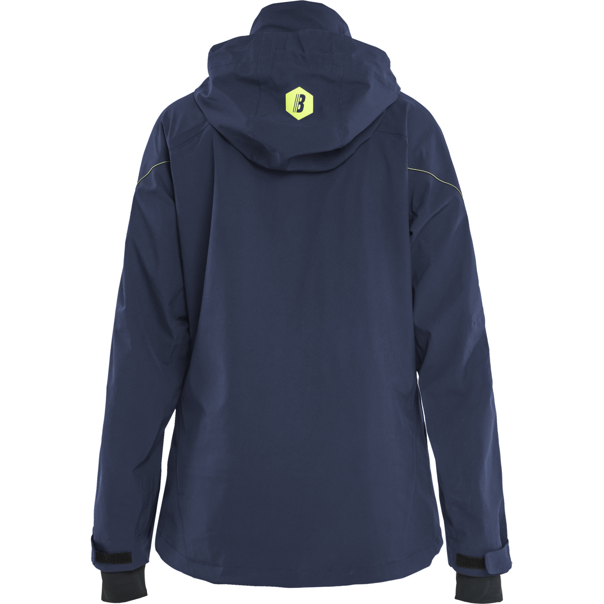 Blaklader Ladies' Stretch Shell Jacket, Dark Navy/Yellow (4)