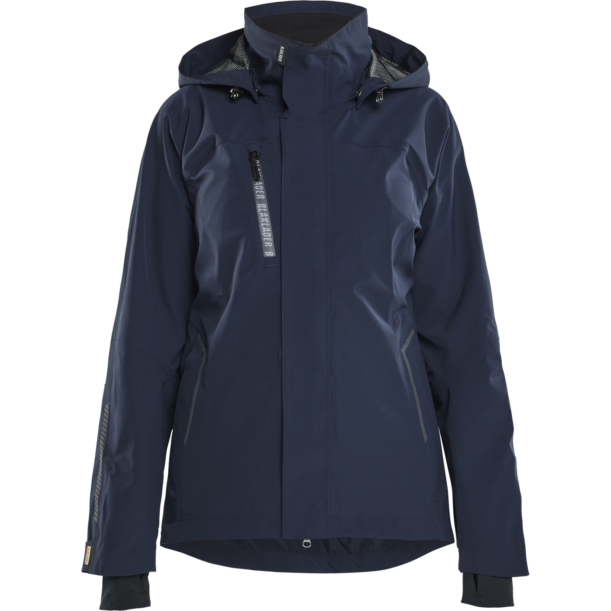 Blaklader Women's Stretch Shell Jacket, Dark Navy/Black