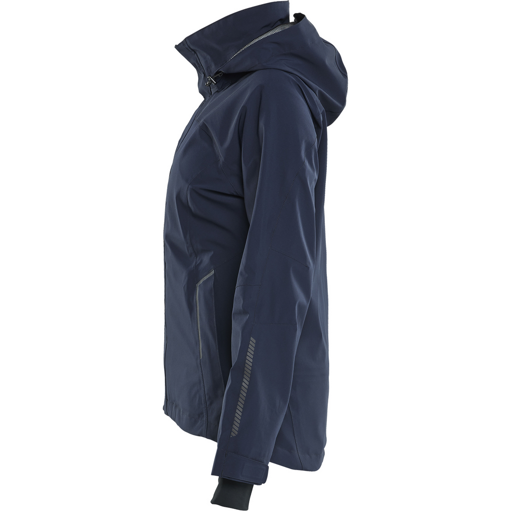 Blaklader Women's Stretch Shell Jacket, Dark Navy/Black (3)