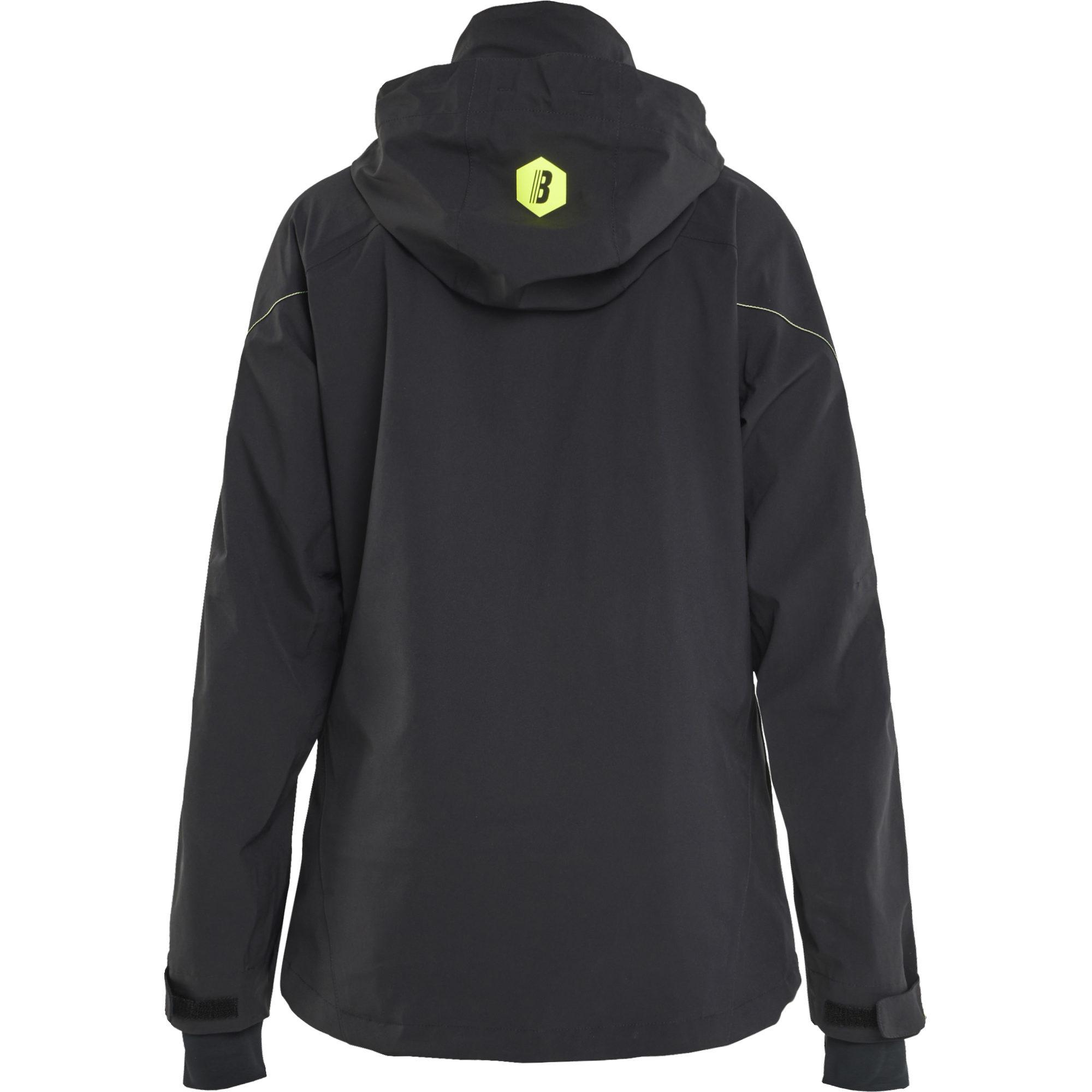 Blaklader Ladies Stretch Shell Jacket, Black/Yellow (4)