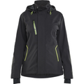 Blaklader Ladies Stretch Shell Jacket, Black/Yellow