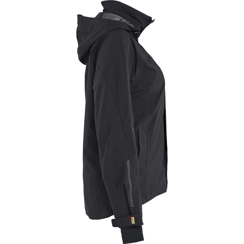 Blaklader Ladies Stretch Shell Jacket, Black/Black (2)