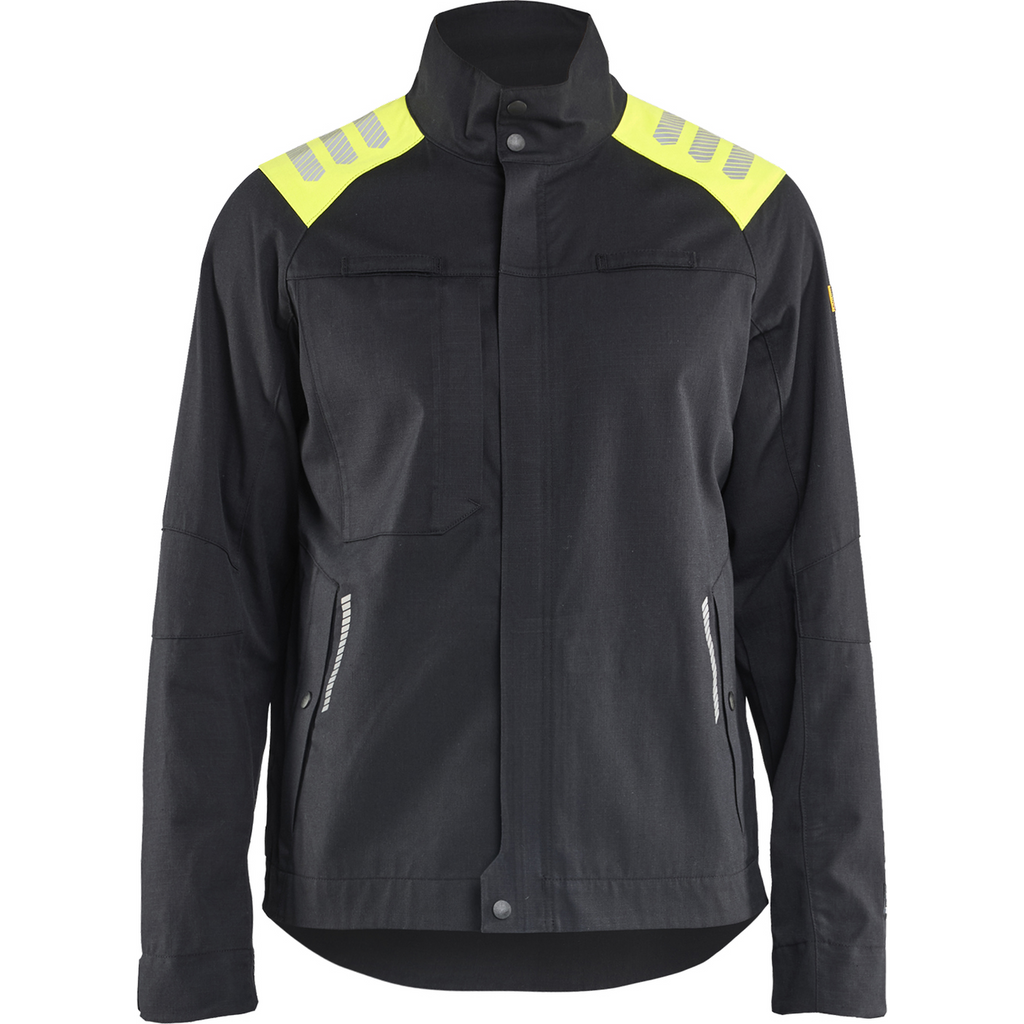 Blaklader Jacket, Black/Yellow