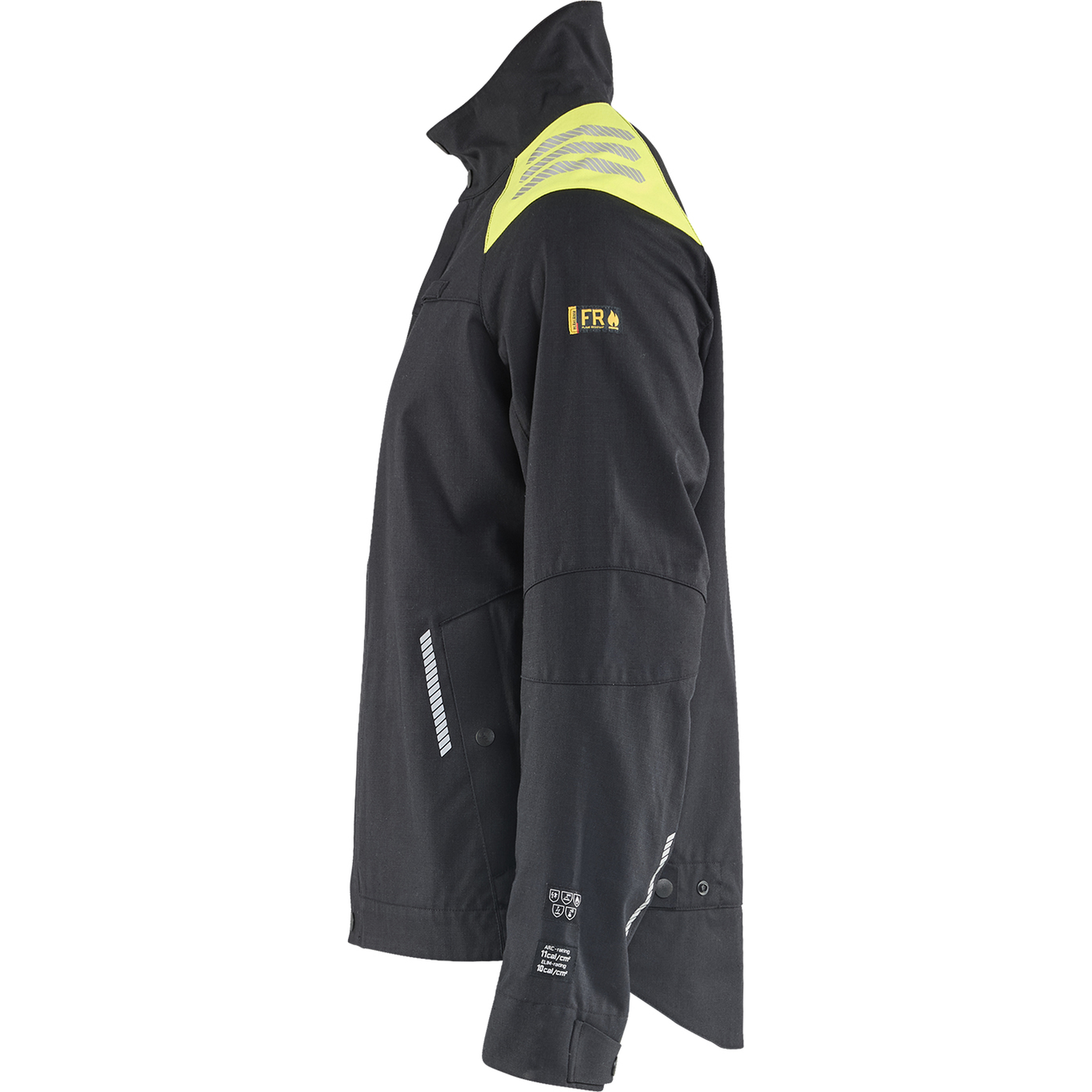 Blaklader Jacket, Black/Yellow (3)