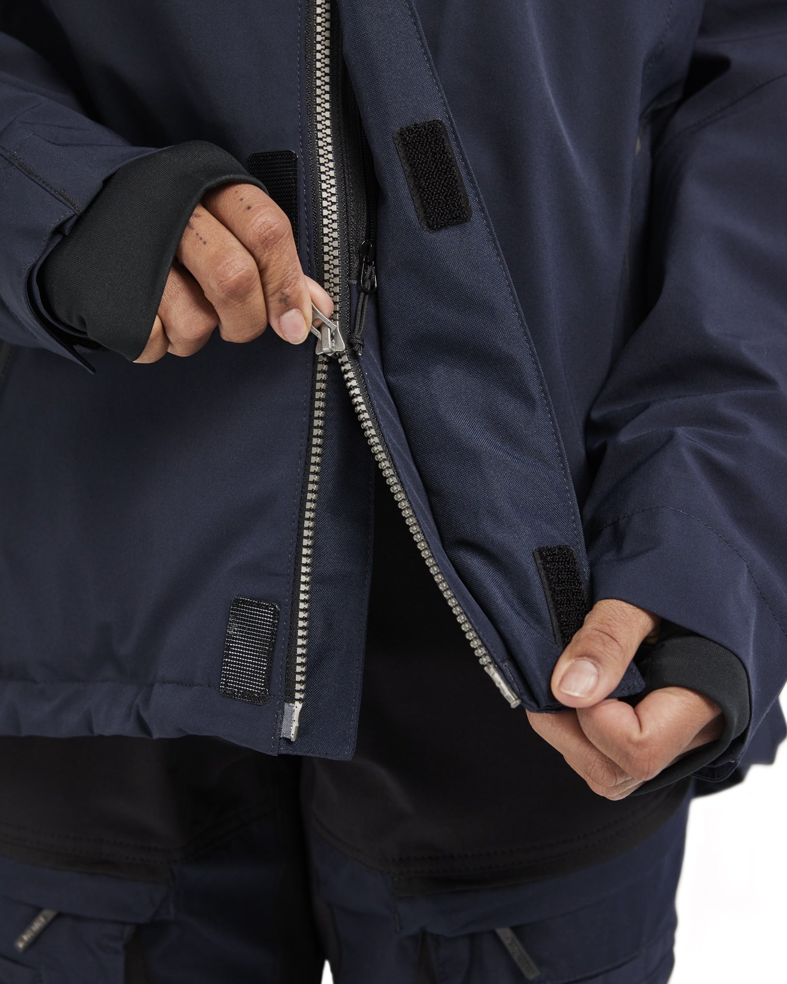 Blaklader Ladies Lined Lightweight Stretch Winter Jacket, Dark Navy/Black (7)