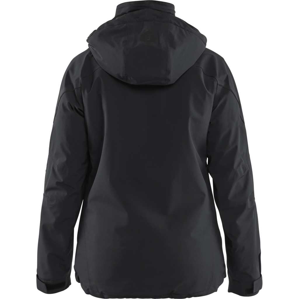 Blaklader Women's Lined Lightweight Stretch Winter Jacket, Black/Black (4)