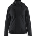 Blaklader Women's Lined Lightweight Stretch Winter Jacket, Black/Black
