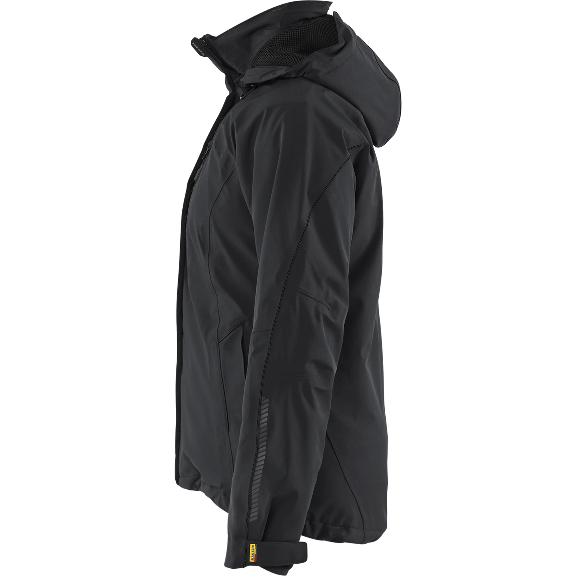 Blaklader Women's Lined Lightweight Stretch Winter Jacket, Black/Black (3)
