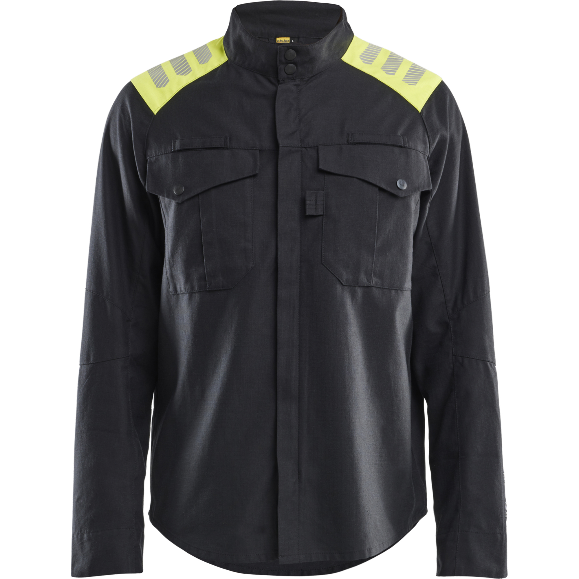 Blaklader Overshirt, Black/Yellow