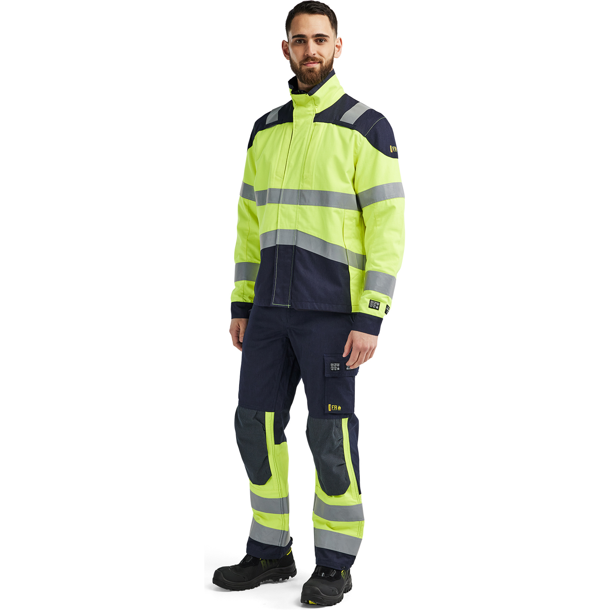 Blaklader APC 2 Multinorm Jacket, Yellow/Navy (5)