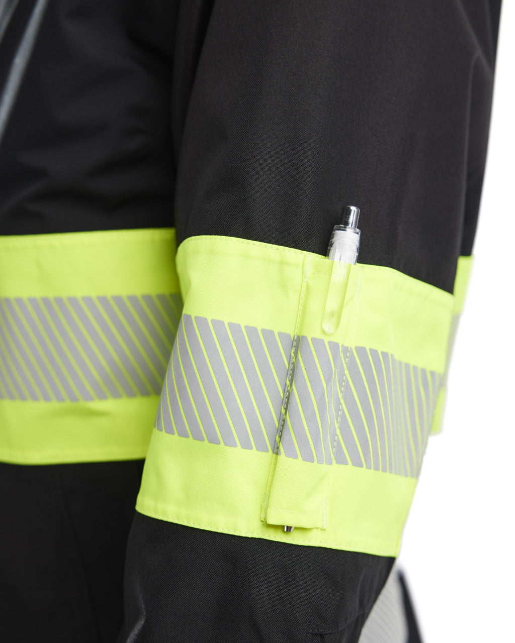 Blaklader High Vis Ladies Shell Jacket, Black/Yellow (6)