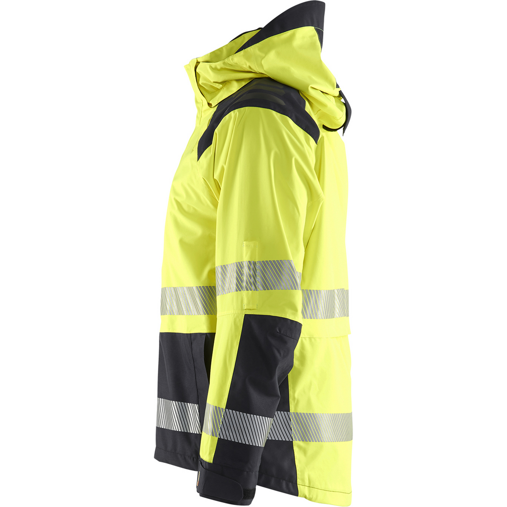 Blaklader High Vis Shell Jacket, Yellow/Black (3)