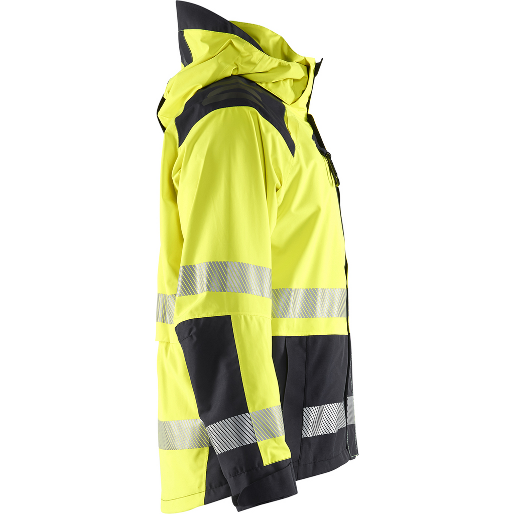 Blaklader High Vis Shell Jacket, Yellow/Black (2)