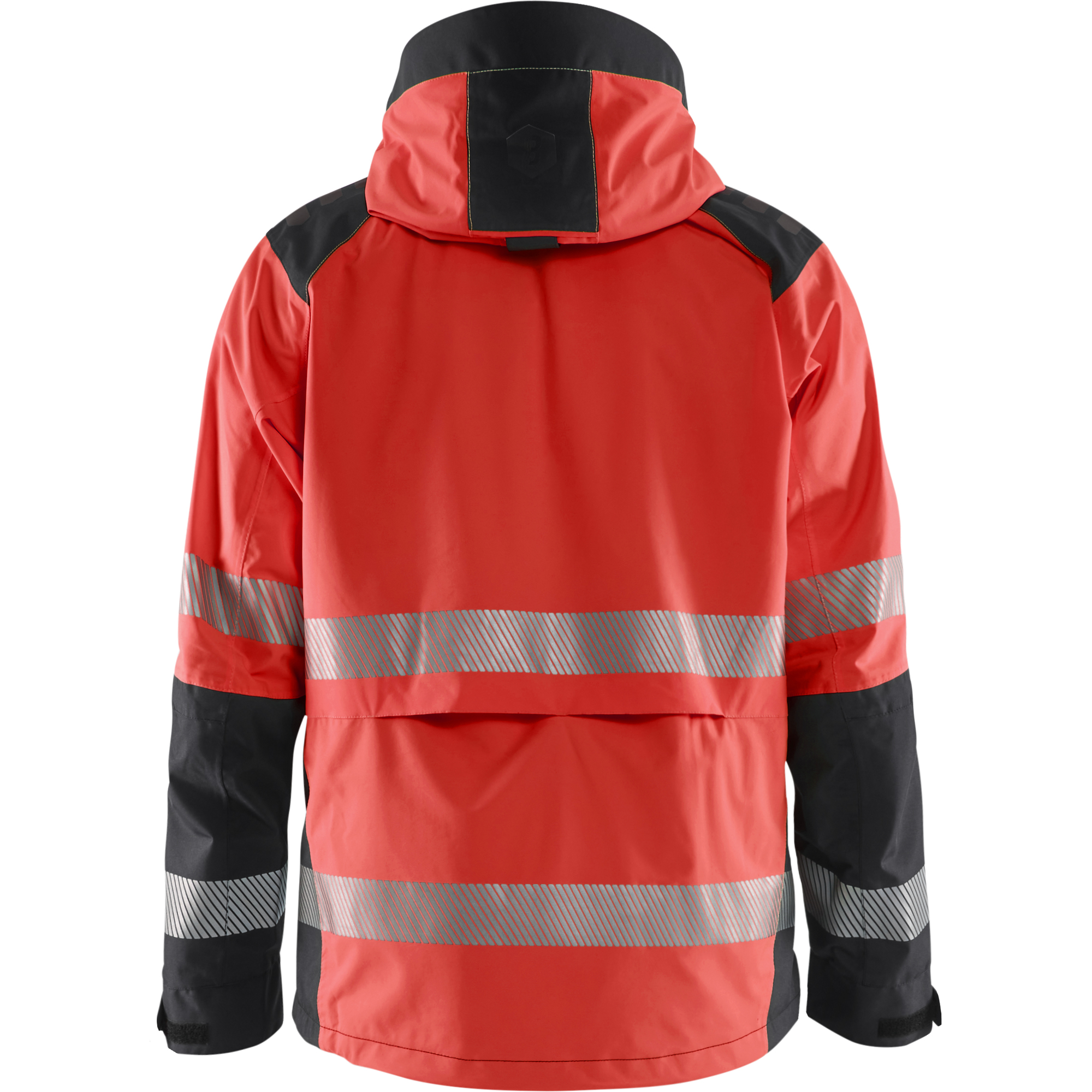Blaklader High Vis Shell Jacket, Red/Black (4)