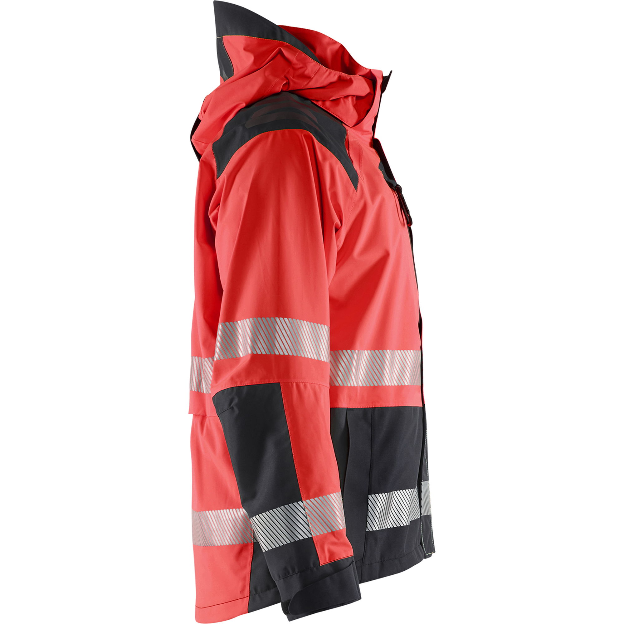 Blaklader High Vis Shell Jacket, Red/Black (2)