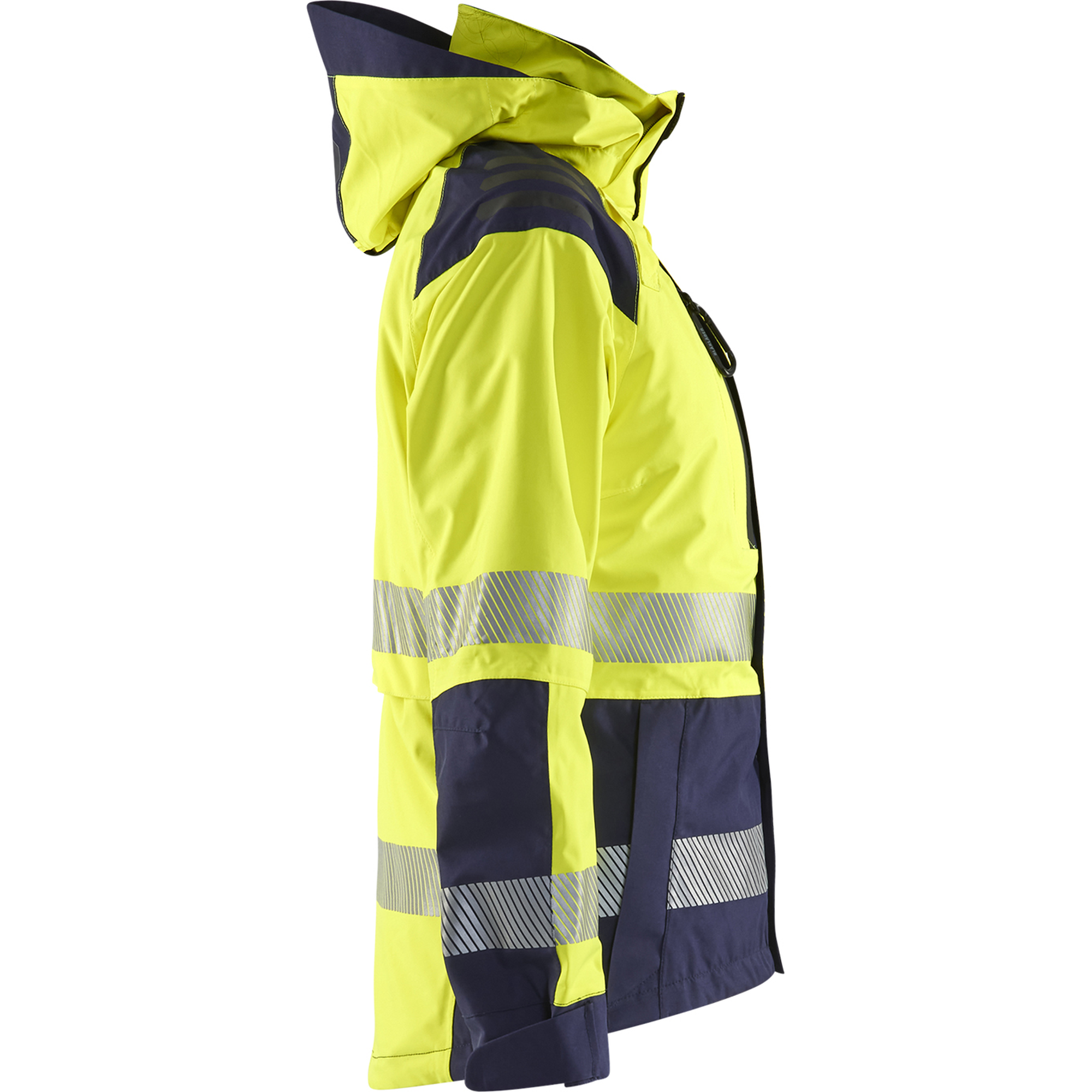 Blaklader High Vis Women's Shell Jacket, Yellow/Navy Blue (2)