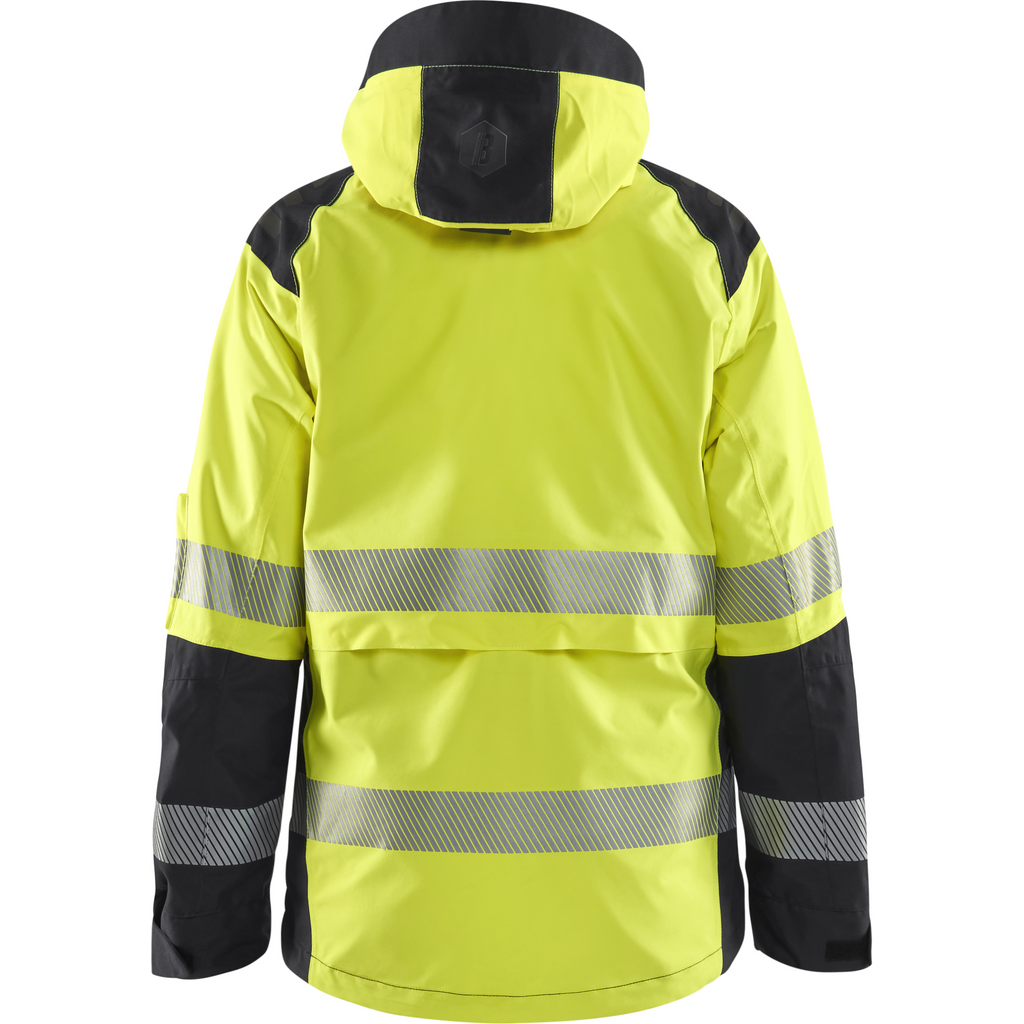 Blaklader High Vis Ladies Shell Jacket, Yellow/Black (4)