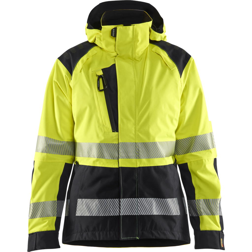 Blaklader High Vis Ladies Shell Jacket, Yellow/Black