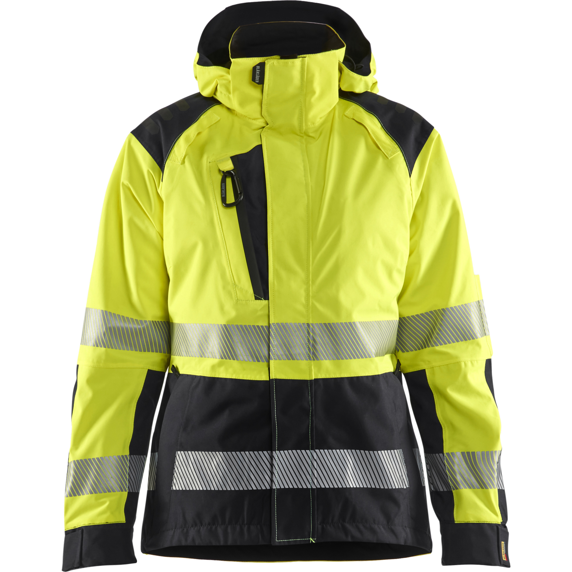 Blaklader High Vis Ladies Shell Jacket, Yellow/Black