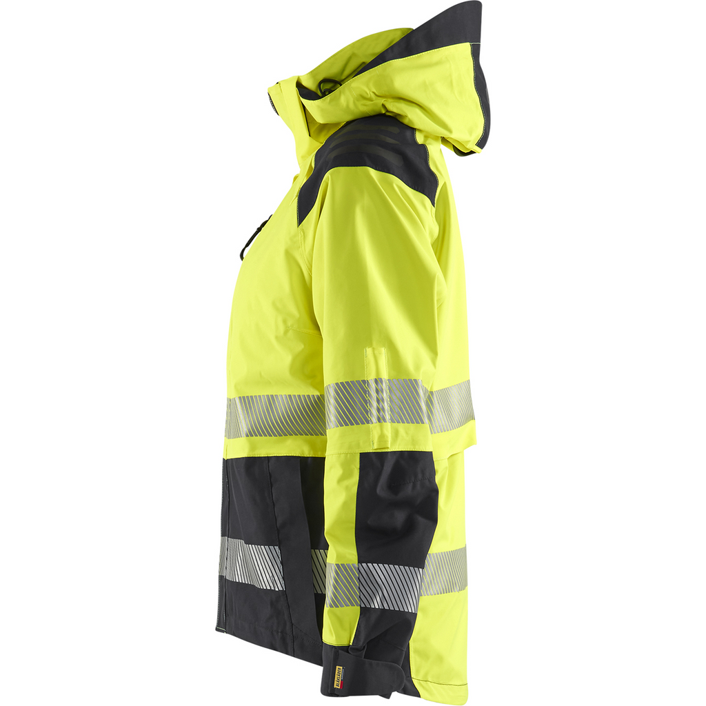 Blaklader High Vis Ladies Shell Jacket, Yellow/Black (3)