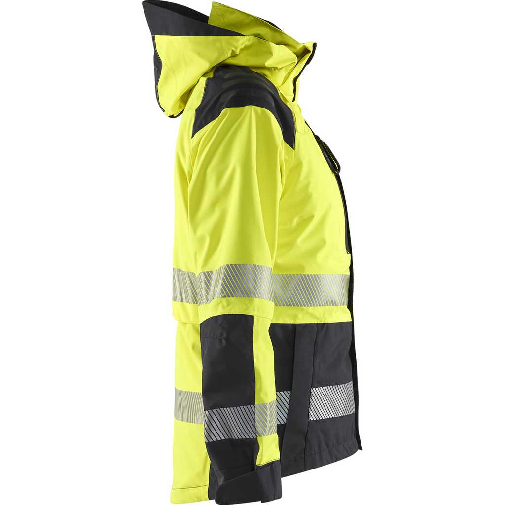 Blaklader High Vis Ladies Shell Jacket, Yellow/Black (2)
