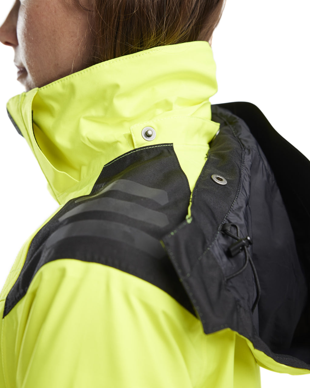 Blaklader High Vis Ladies Shell Jacket, Yellow/Black (10)