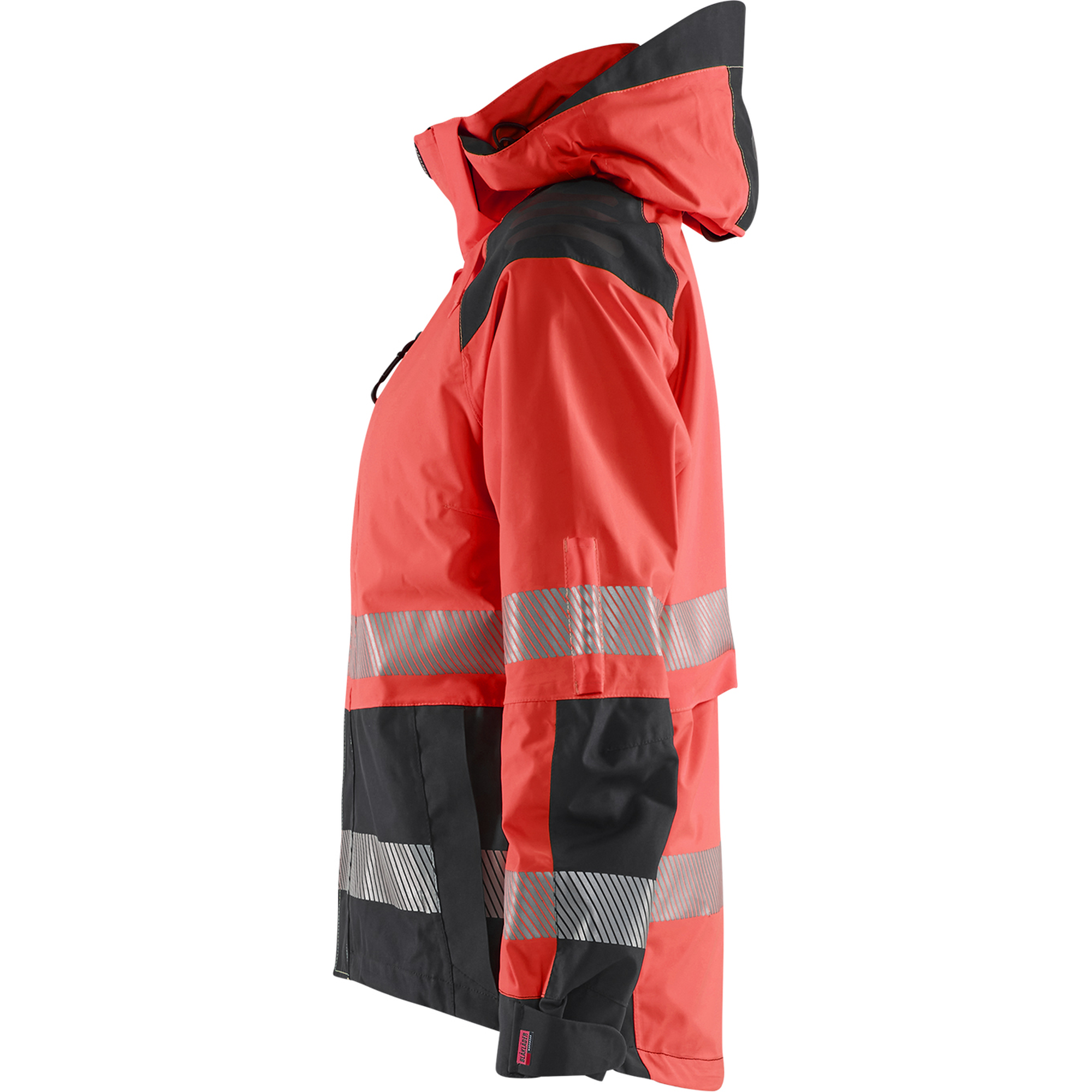 Blaklader High Vis Women's Shell Jacket, Red/Black (3)