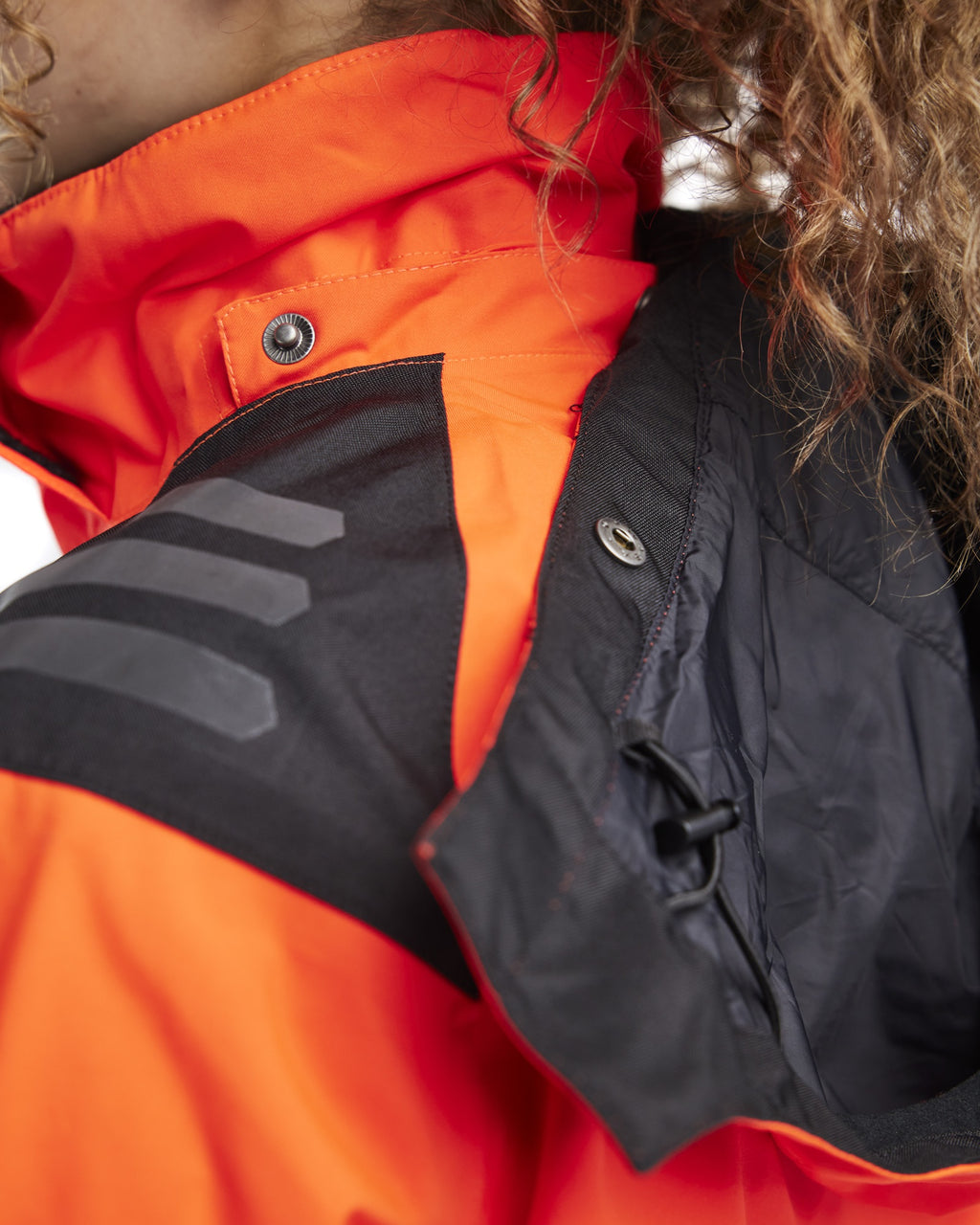 Blaklader High Vis Women's Shell Jacket, Red/Black (7)