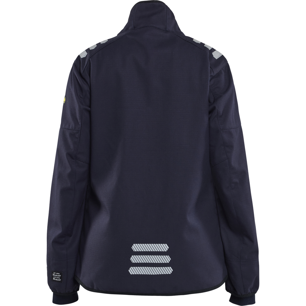 Blaklader Women's Softshell Jacket, Navy Blue (4)