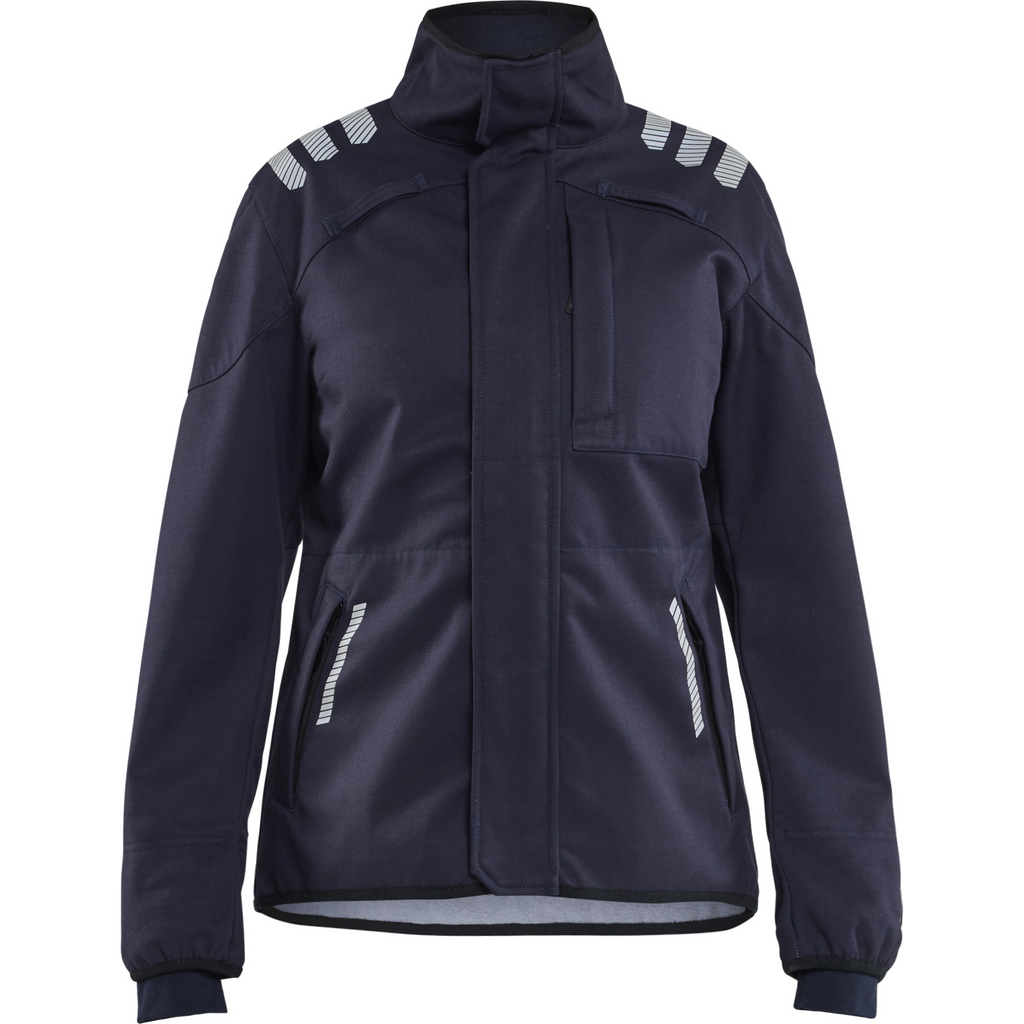 Blaklader Women's Softshell Jacket, Navy Blue