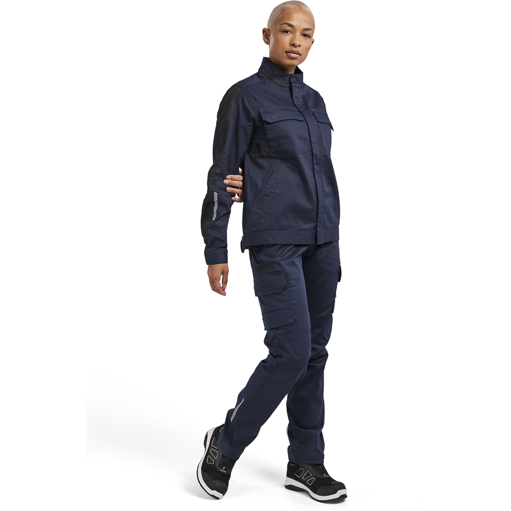 Blaklader Ladies Industry Stretch Jacket, Dark Navy/Black (5)