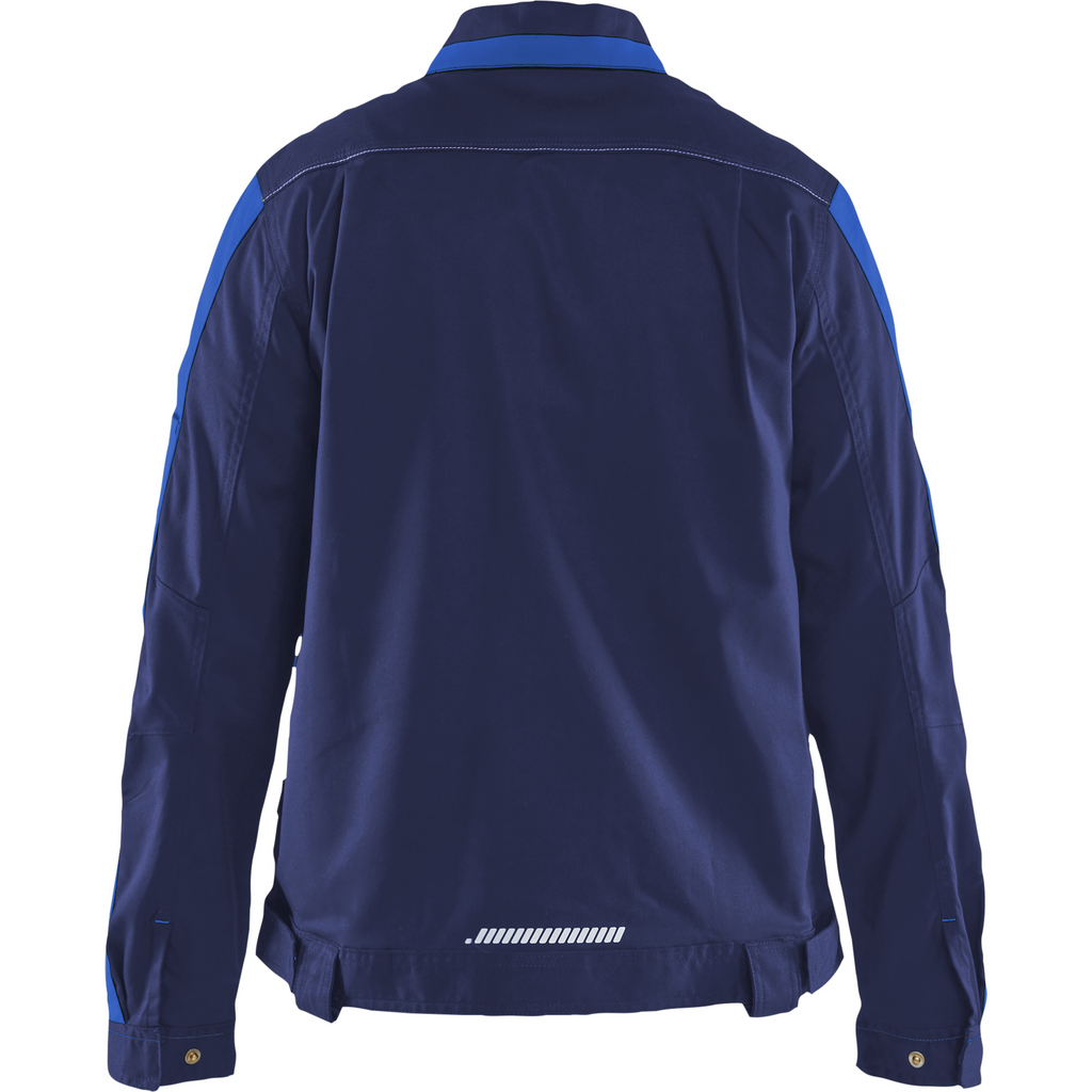 Blaklader Ladies Stretch Industry Jacket, Navy/Royal Blue (4)