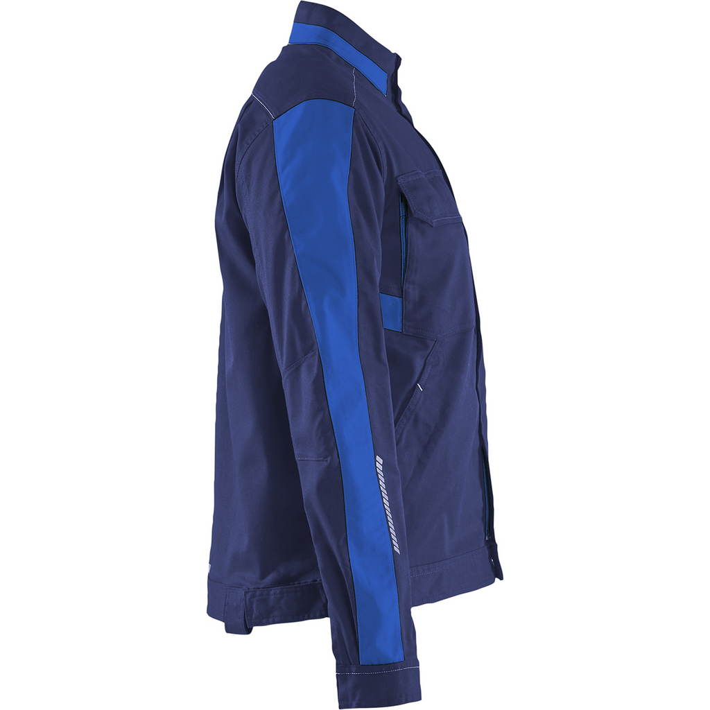 Blaklader Ladies Stretch Industry Jacket, Navy/Royal Blue (2)