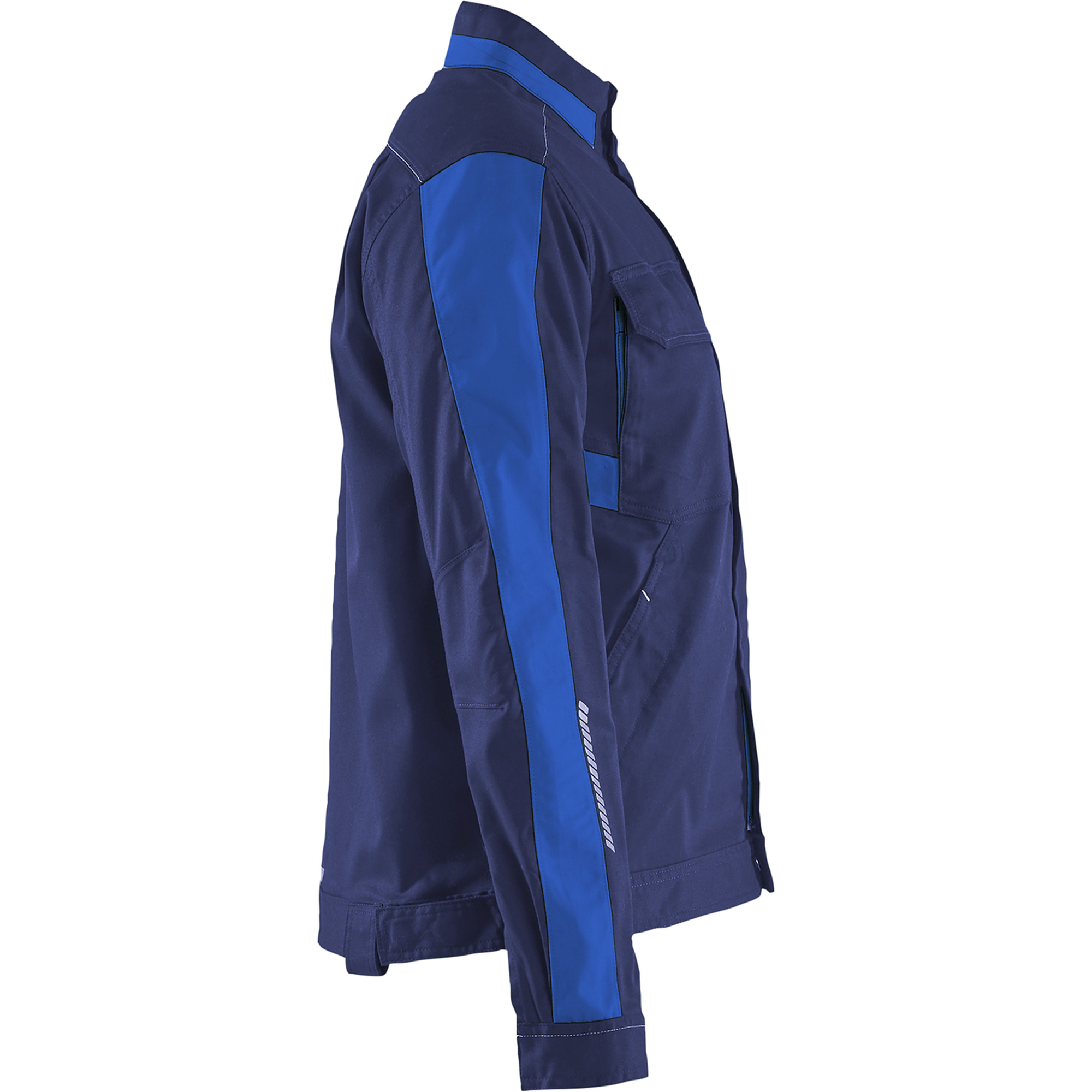 Blaklader Ladies Stretch Industry Jacket, Navy/Royal Blue (2)