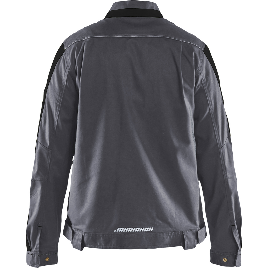 Blaklader Ladies Stretch Industry Jacket, Medium Grey/Black (4)