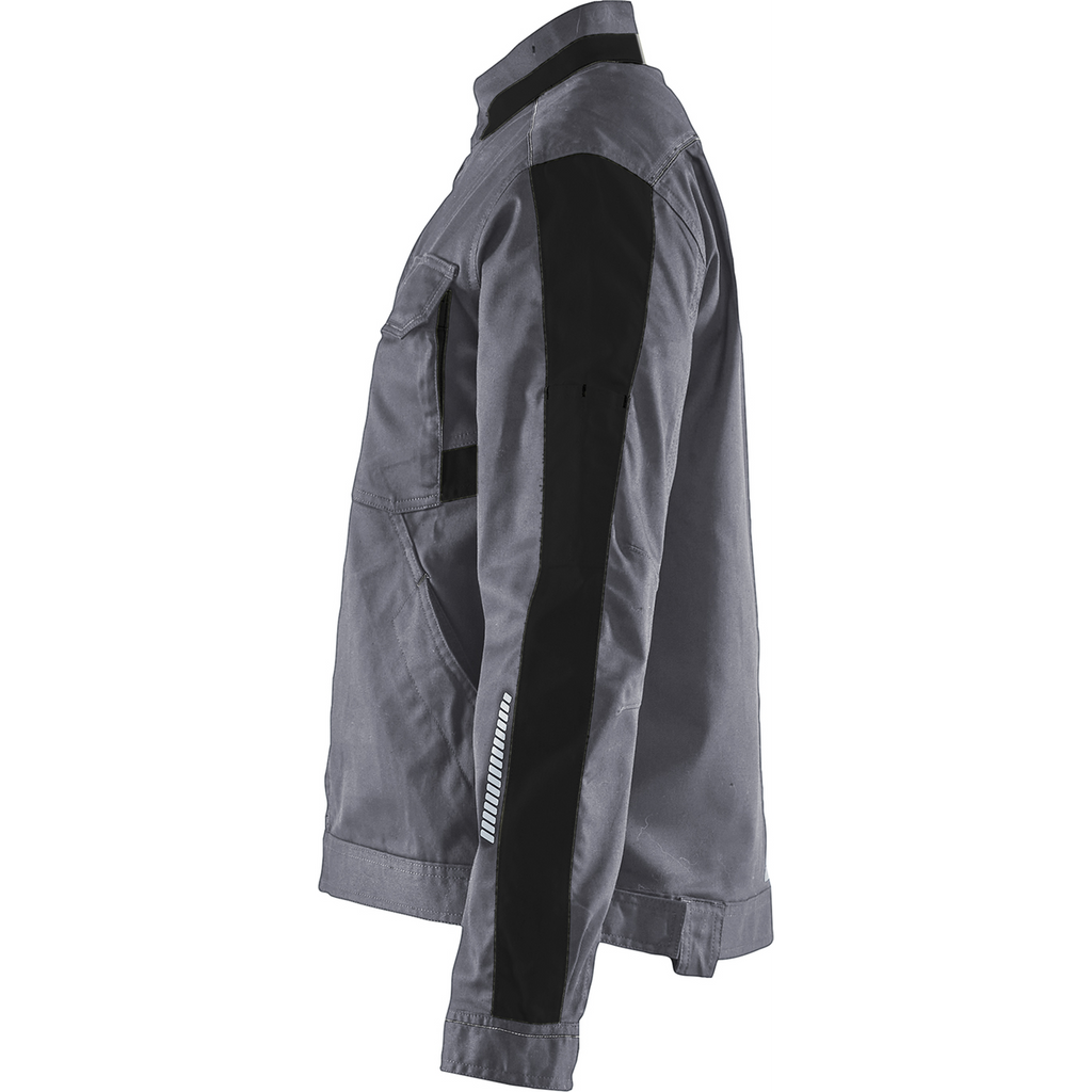 Blaklader Ladies Stretch Industry Jacket, Medium Grey/Black (3)