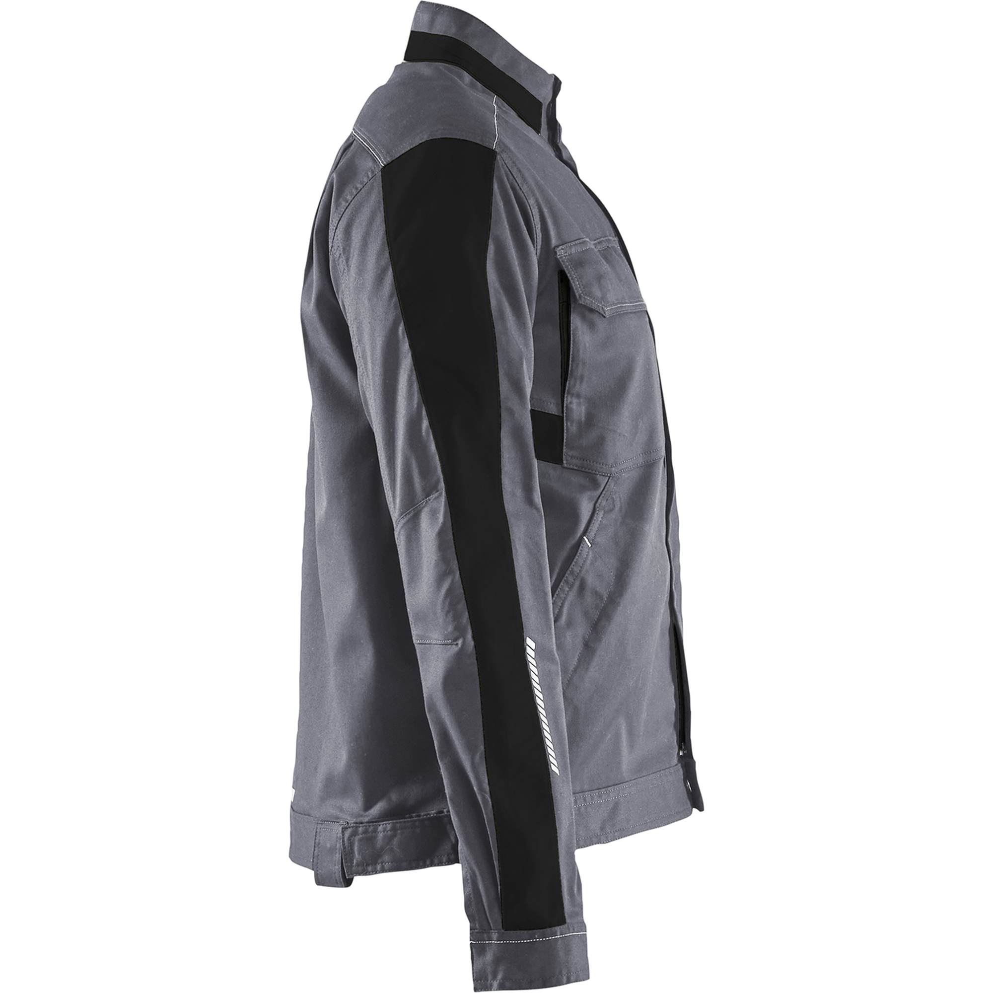 Blaklader Ladies Stretch Industry Jacket, Medium Grey/Black (2)