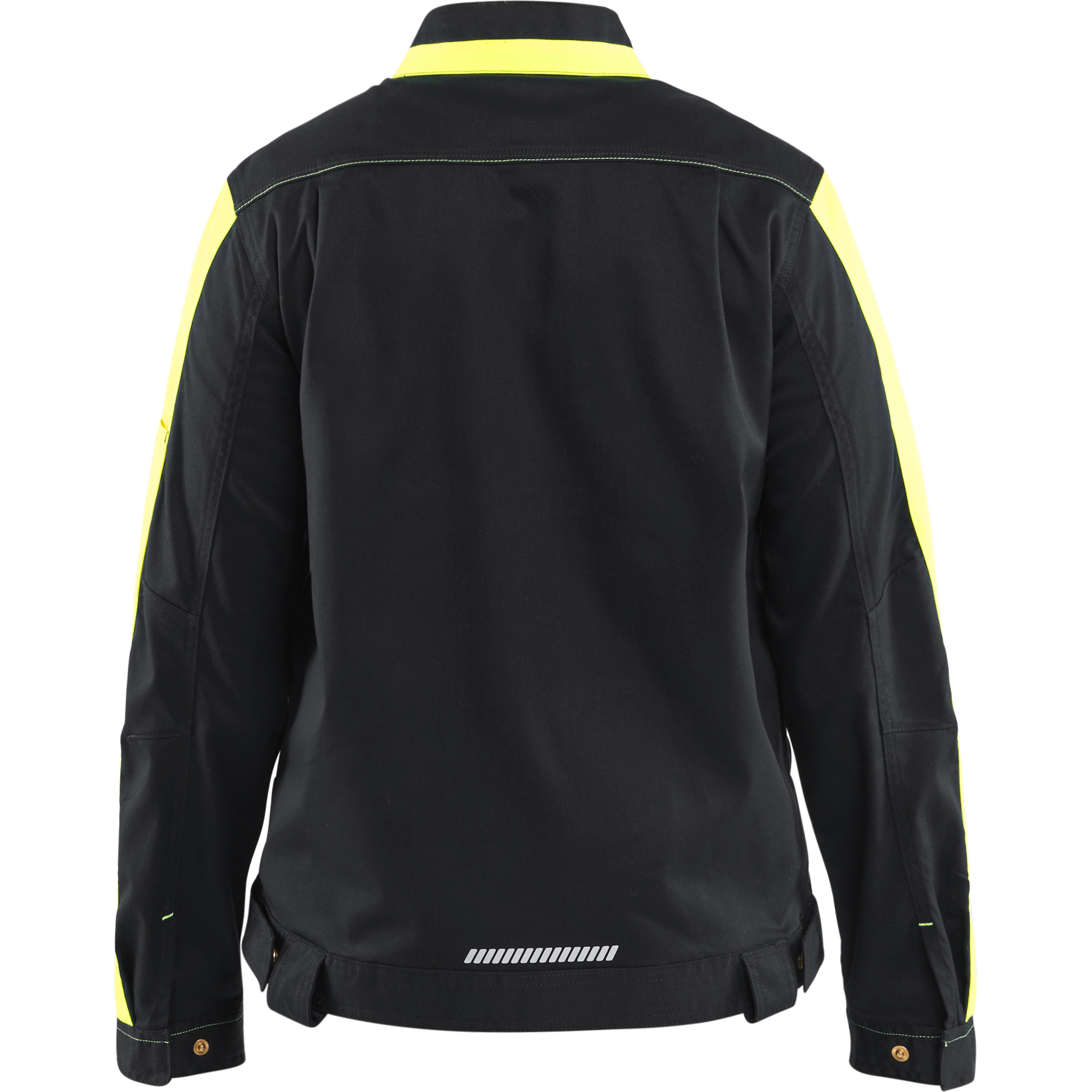 Blaklader Ladies Industrial Stretch Jacket, Black/Yellow (4)