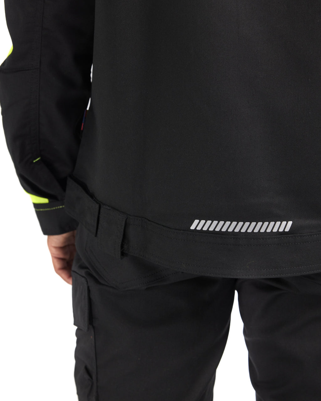 Blaklader Ladies Industrial Stretch Jacket, Black/Yellow (6)