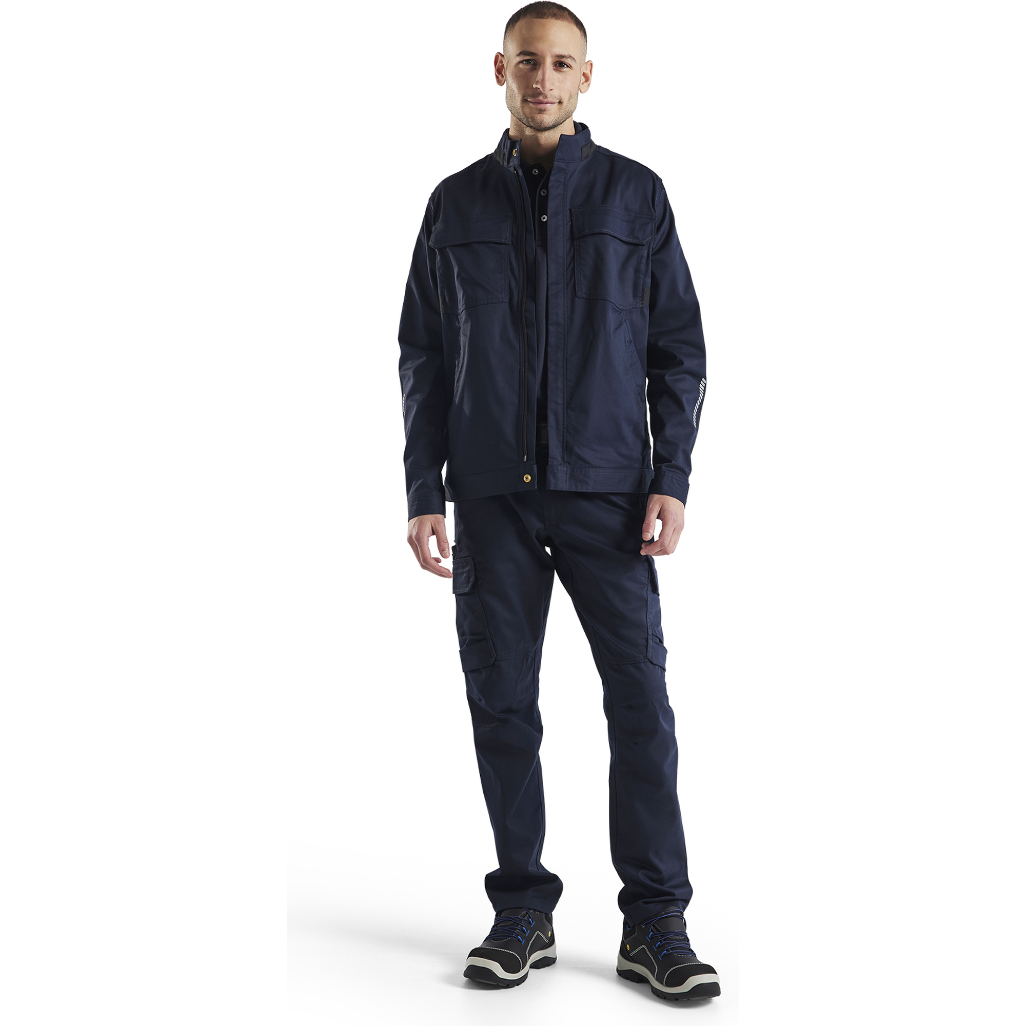 Blaklader Industry Stretch Jacket, Dark Navy/Black (5)
