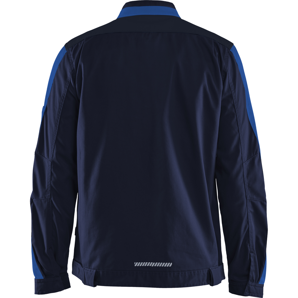 Blaklader Industry Stretch Jacket, Navy/Royal Blue (4)