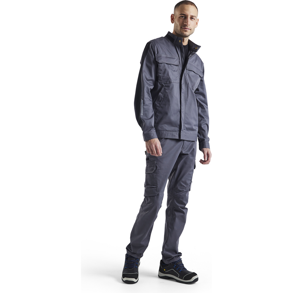 Blaklader Industry Stretch Jacket, Medium Grey/Black (5)
