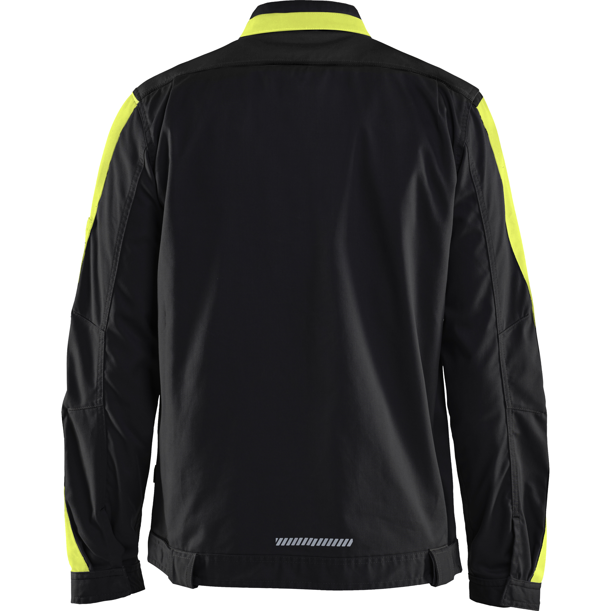 Blaklader Industry Stretch Jacket, Black/Yellow (4)