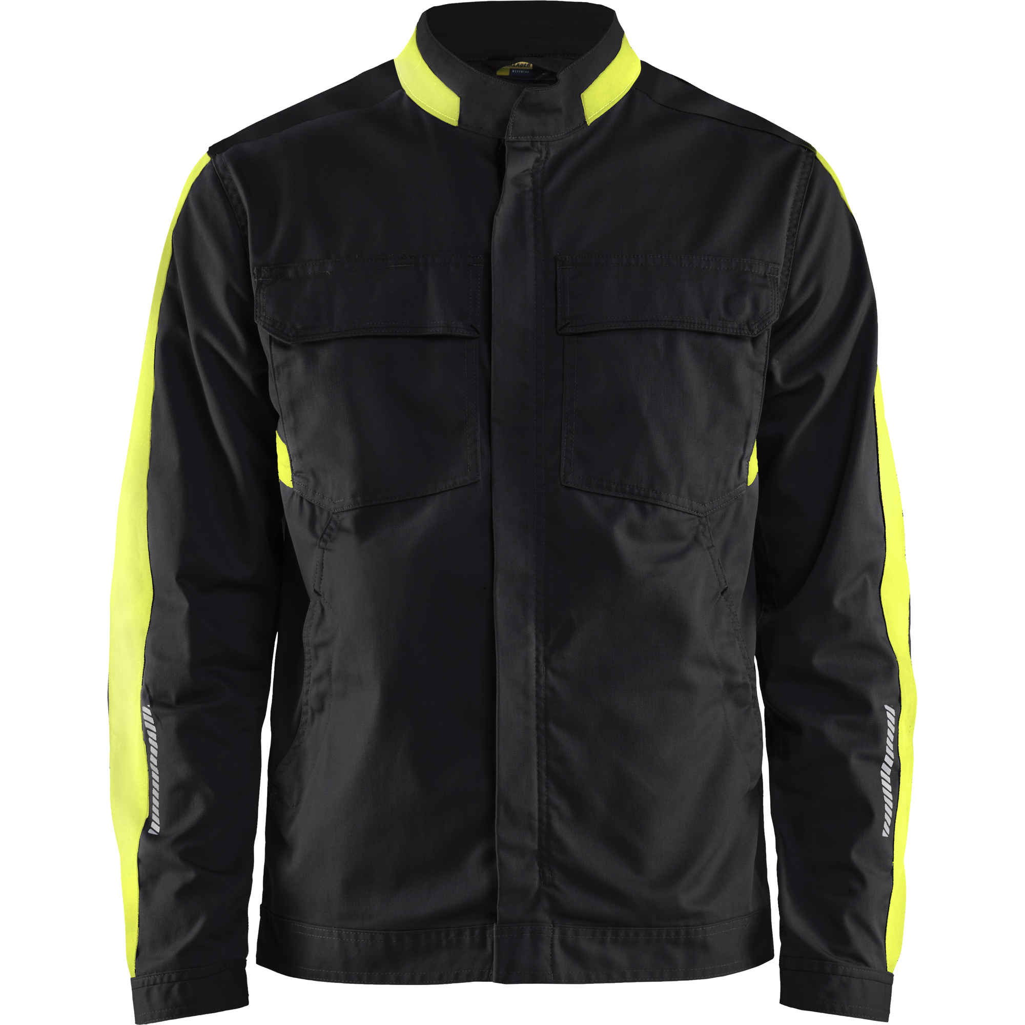 Blaklader Industry Stretch Jacket, Black/Yellow
