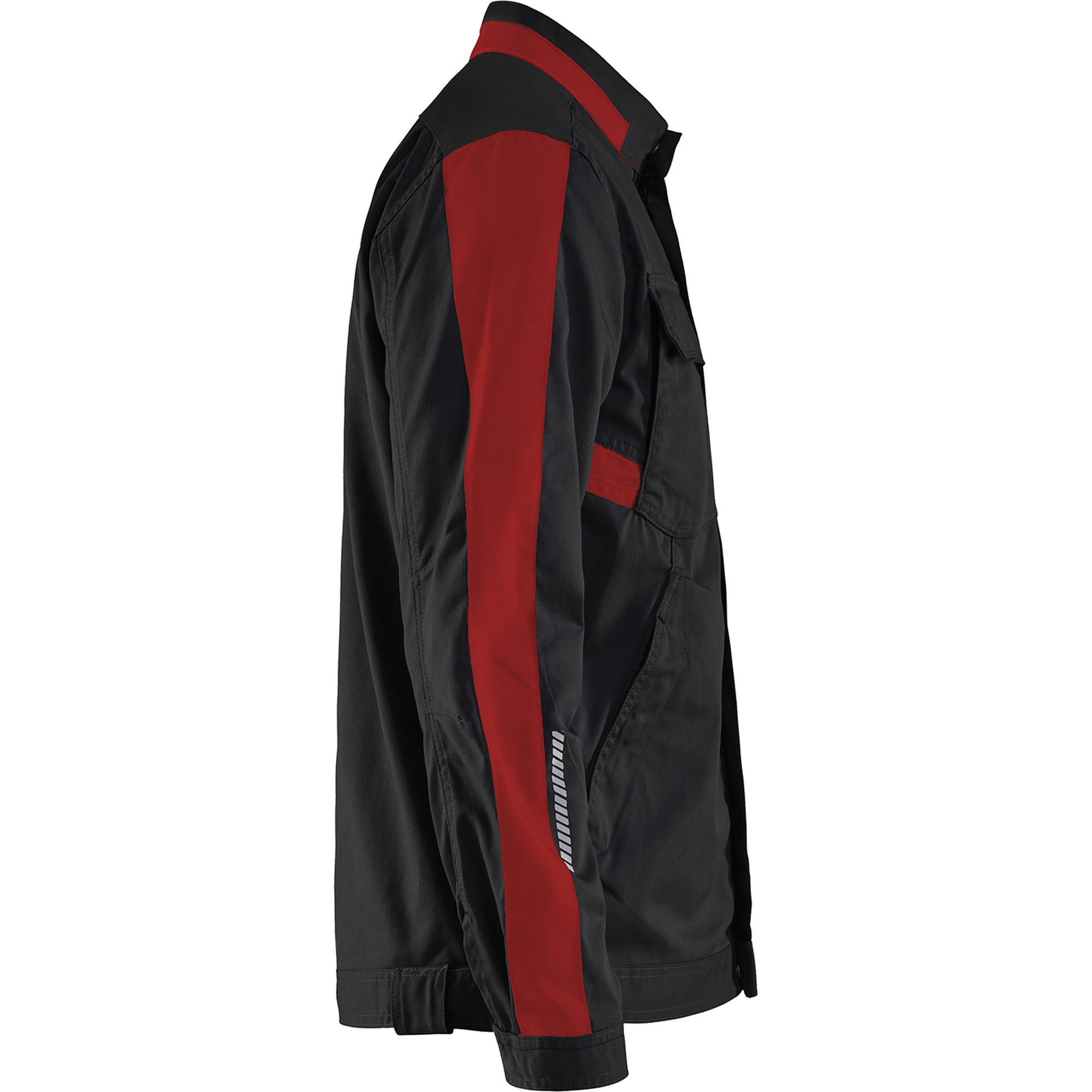 Blaklader Industry Stretch Jacket, Black/Red (2)