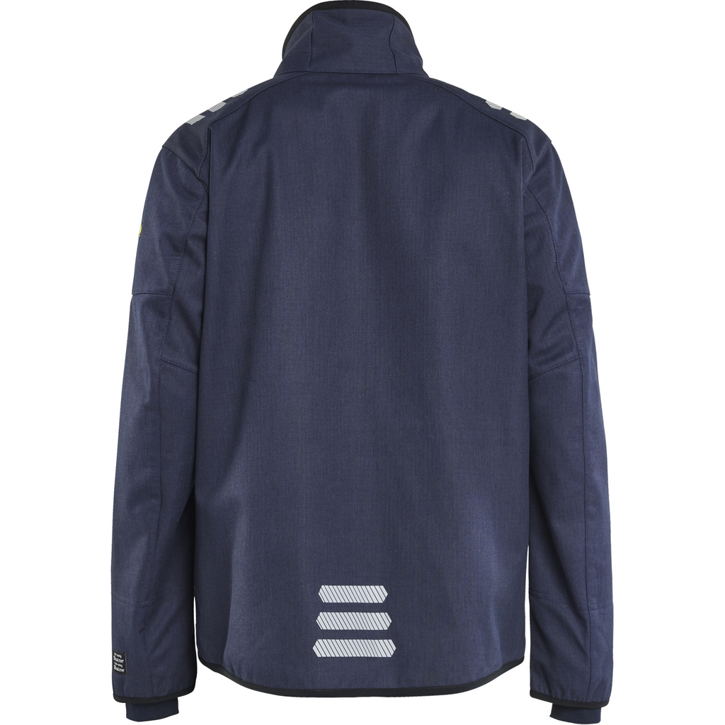 Blaklader Multinorm Softshell Jacket, Navy Blue (4)