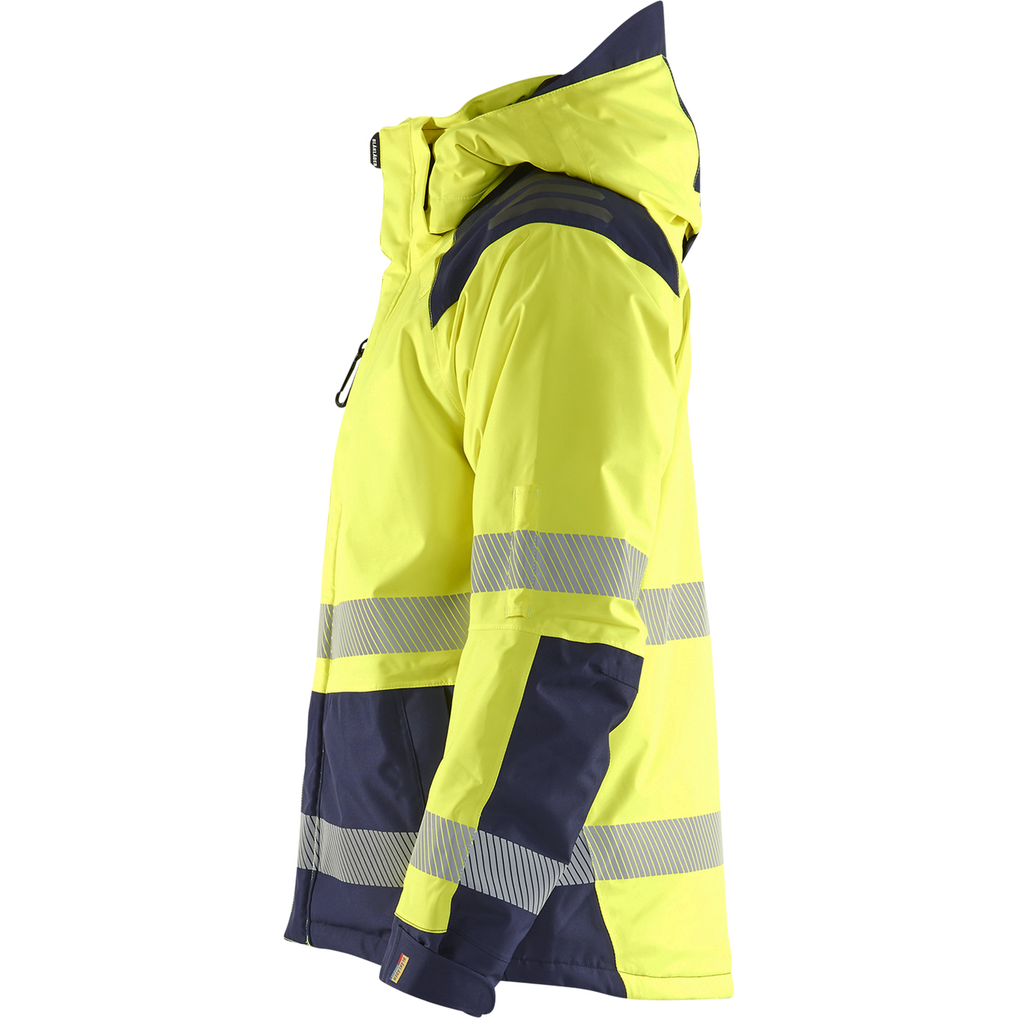 Blaklader High Vis Winter Jacket, Yellow/Navy Blue (3)