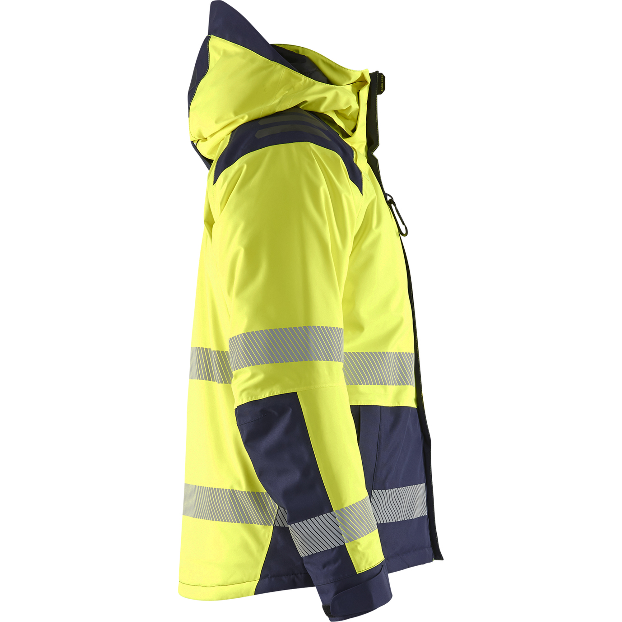 Blaklader High Vis Winter Jacket, Yellow/Navy Blue (2)