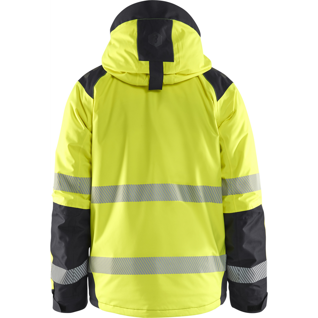 Blaklader High Vis Winter Jacket, Yellow/Black (4)